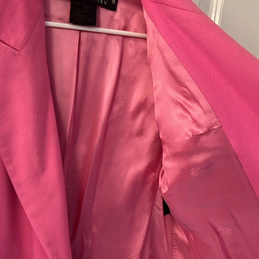 Pink Escada blazer with gold buttons double breasted - Picture 8 of 8